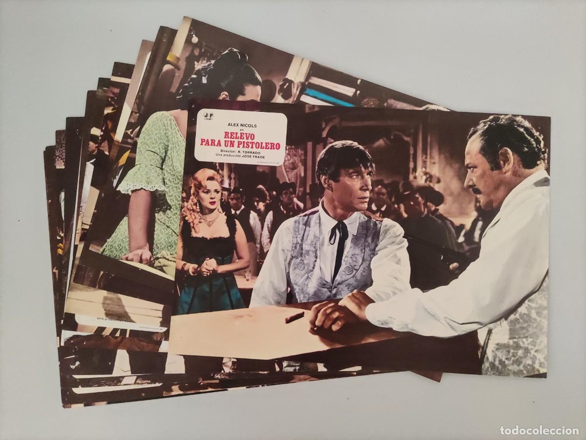 Cine: FT 411 - 12 Fotocromos Relevo para un pistolero - Alex Nicols