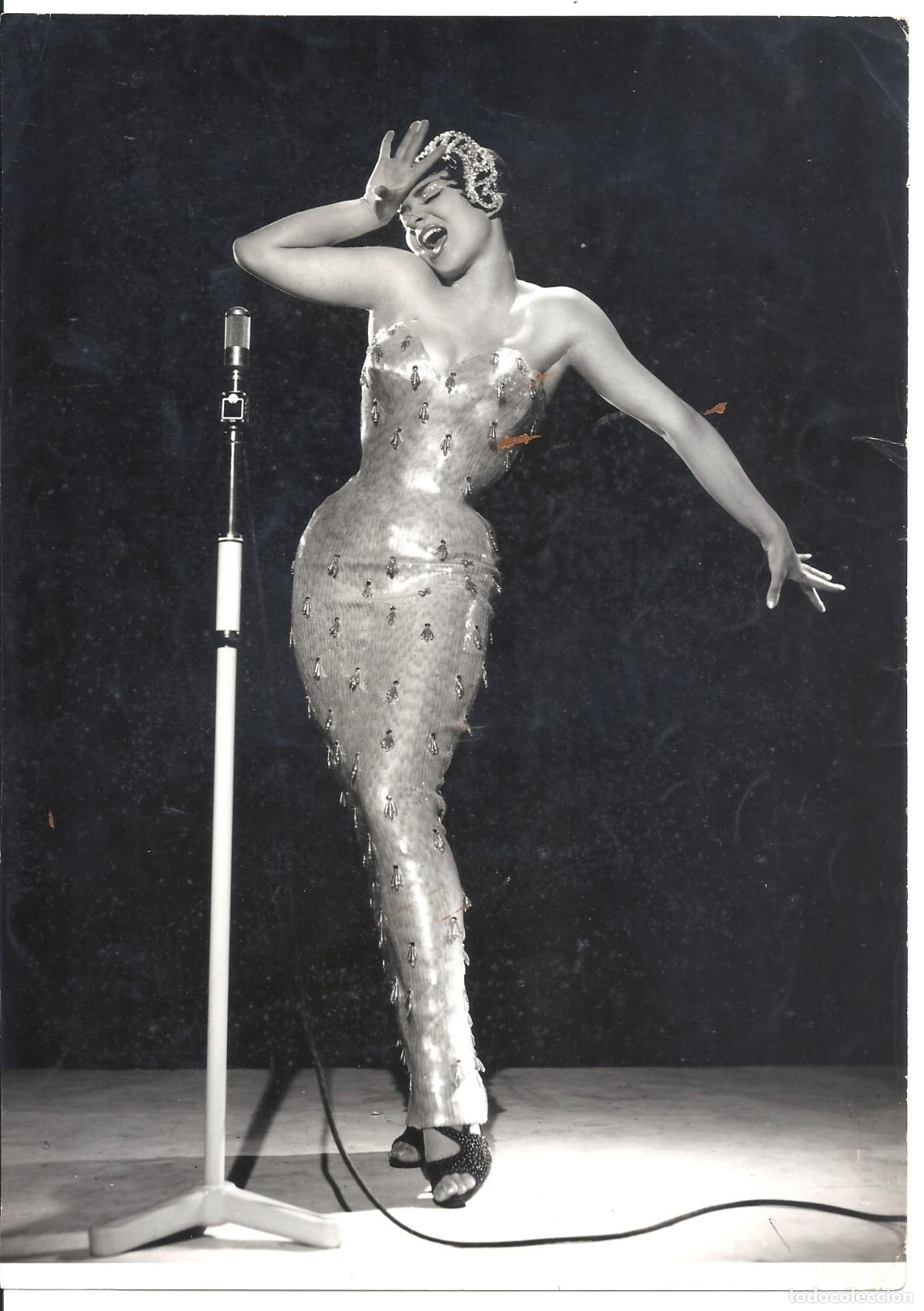 Cinema: FJC 1192 BIANCA CAVALLINI FOTO B/N ORIGINAL INGLESA