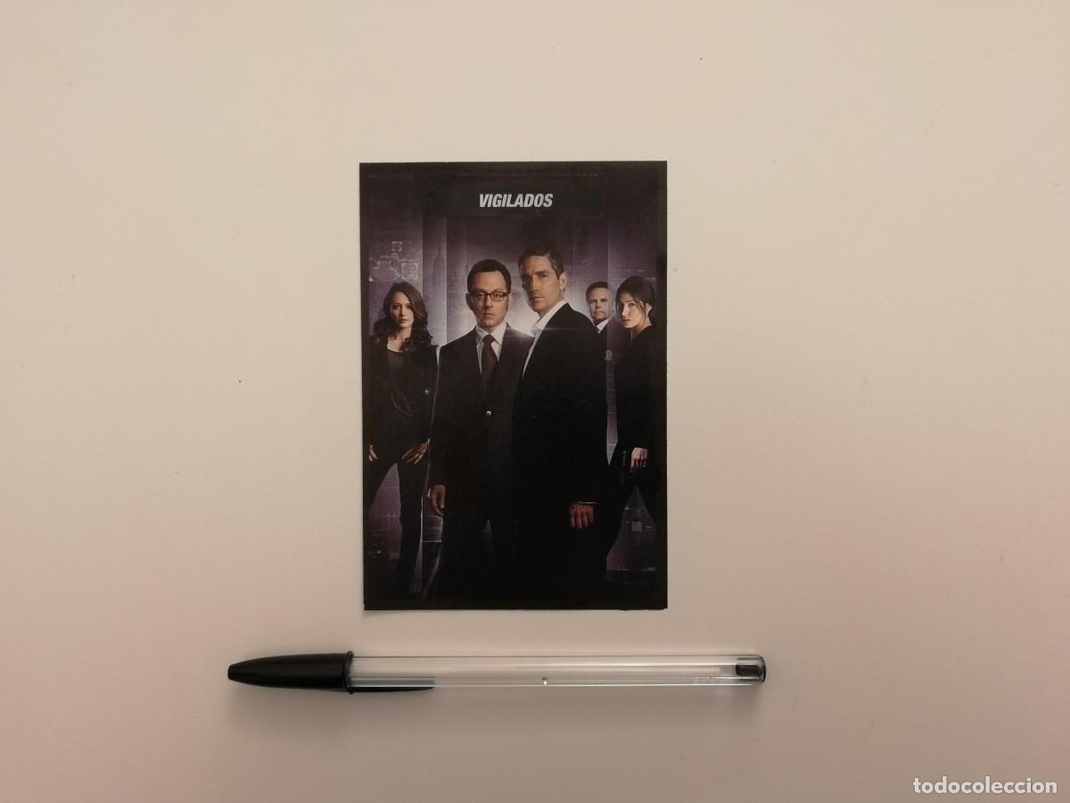 Cine: TARJETA ACARTONADA -9*13- VIGILADOS - PERSON OF INTEREST - SERIE TV