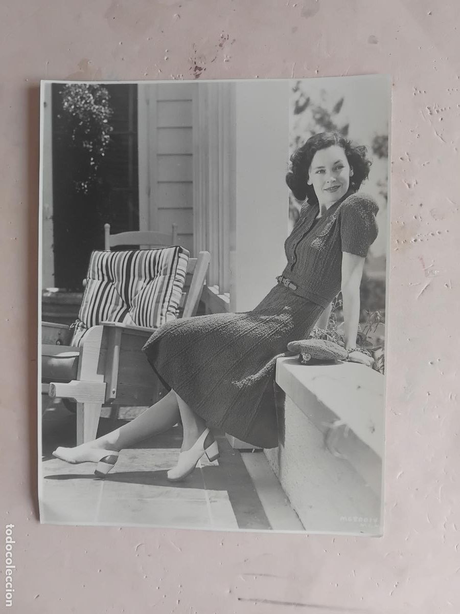 Cine: FOTOGRAFIA DE MAUREEN O'SULLIVAN. 22 JUNIO 1943. METRO- GOLDWYN-MAYE.23 X 17 CM.