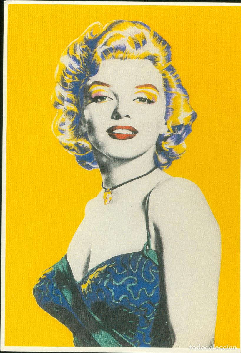 Cin&eacute;ma: MARILYN MONROE POSTAL ORIGINAL DE AMSTERDAM