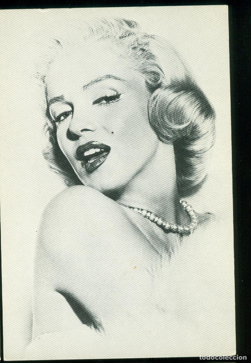 Cine: MARILYN MONROE POSTAL ORIGINAL DE FRANCIA