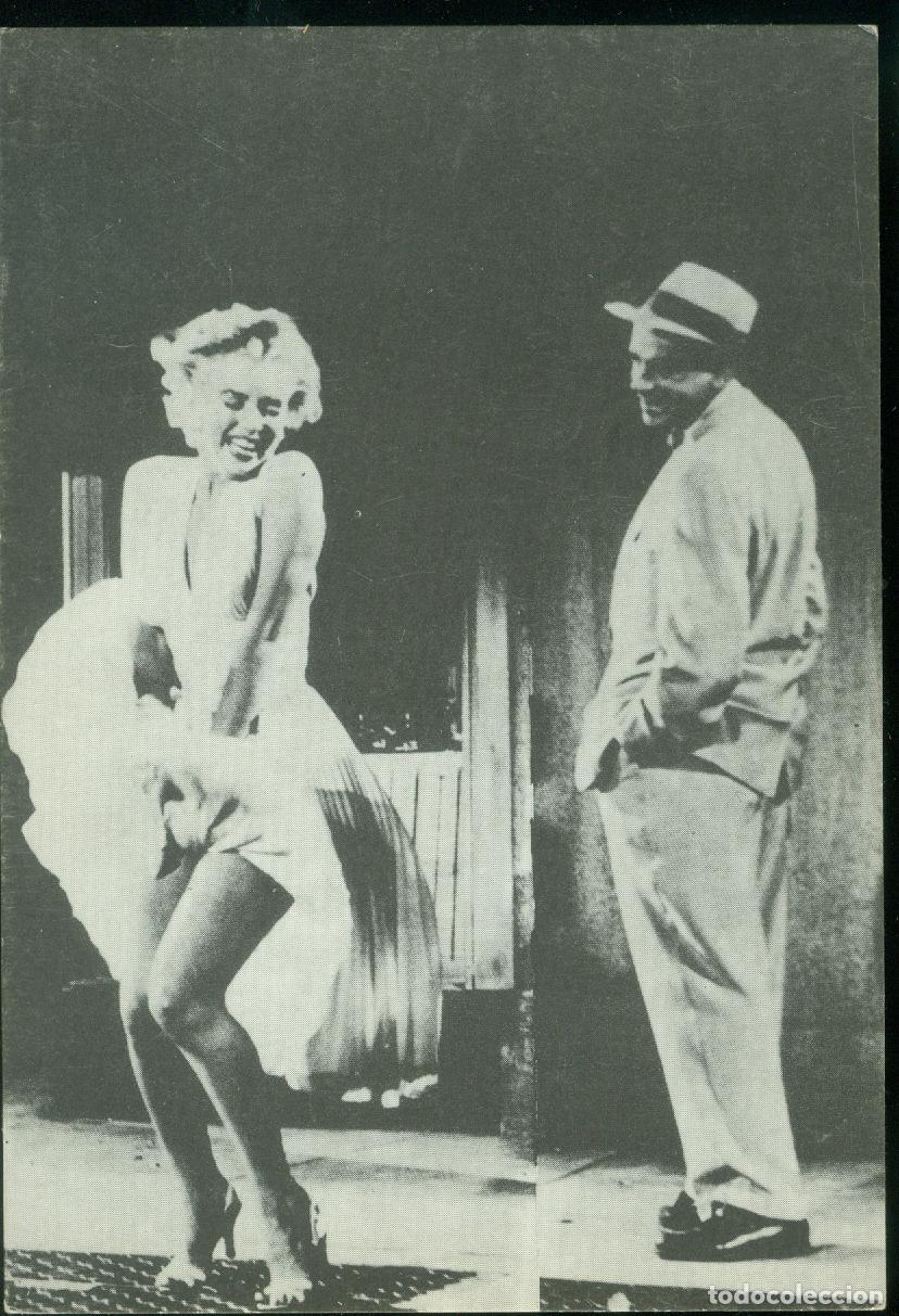 Cine: MARILYN MONROE POSTAL ORIGINAL DE FRANCIA