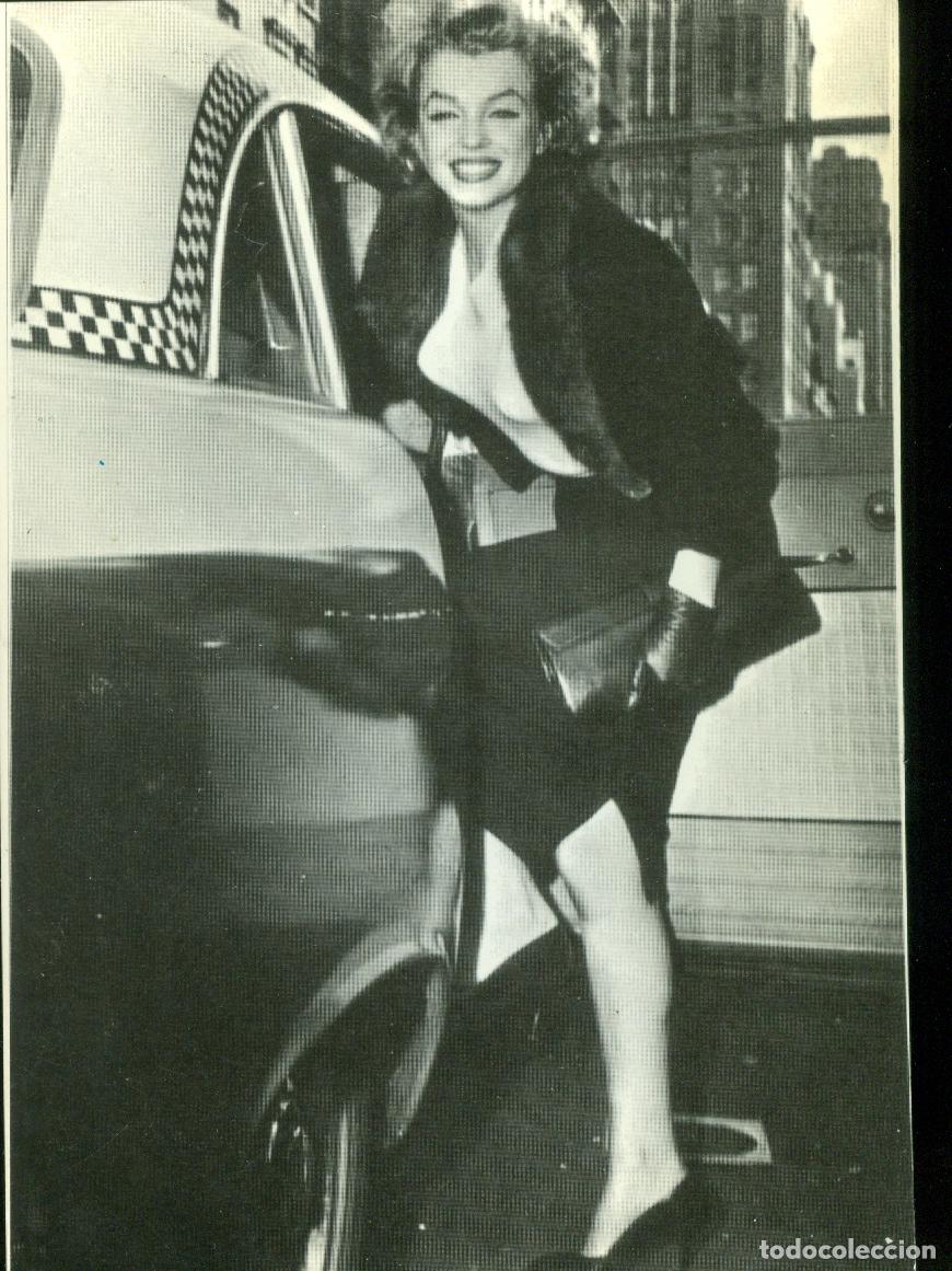Cine: MARILYN MONROE POSTAL ORIGINAL DE FRANCIA