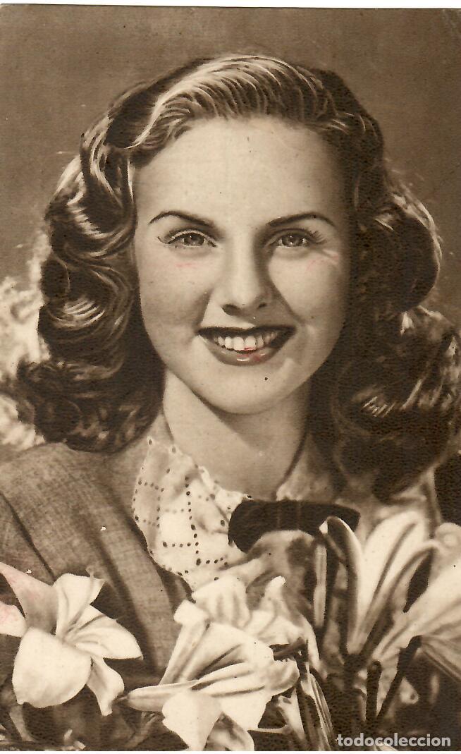 Cine: ANTIGUA POSTAL DE LA ACTRIZ DIANA DURBIN