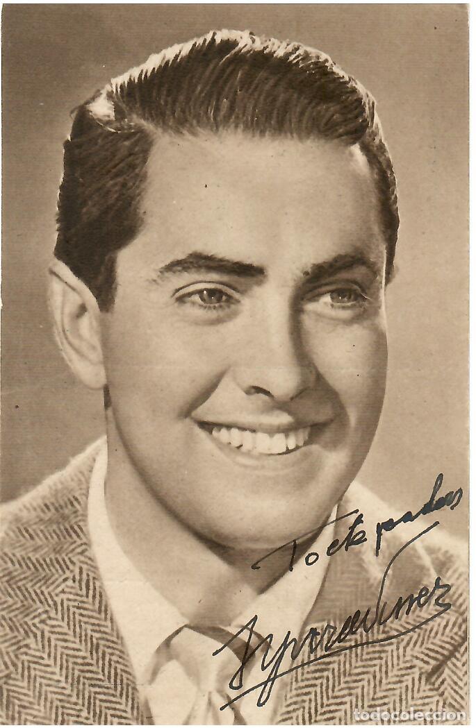 Cine: ANTIGUA POSTAL DEL ACTOR TYRONE POWER