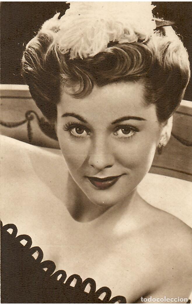 Cine: ANTIGUA POSTAL DE LA ACTRIZ JOAN FONTAINE