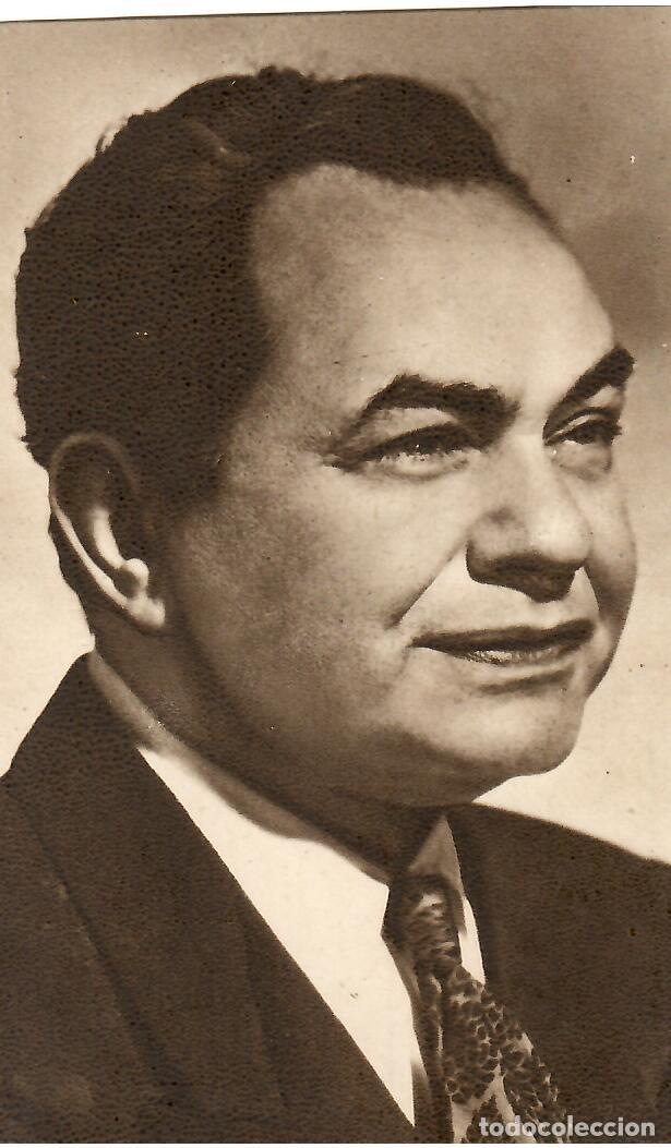 Cine: ANTIGUA POSTAL DEL ACTOR EDWARD G. ROBINSON