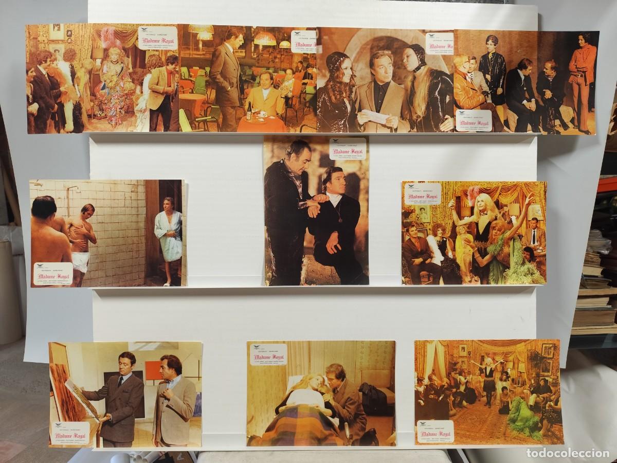 Cine: MADAME ROYAL. UGO TOGNAZZI, MAURICE RONET. 10 FOTOCROMOS