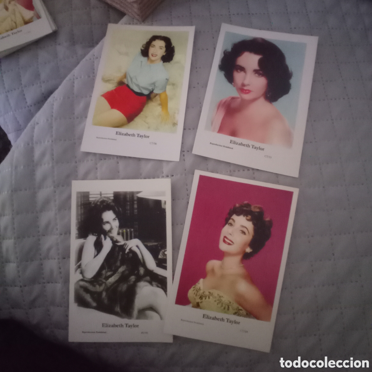 Cine: Lote de postales actrices de cine 2