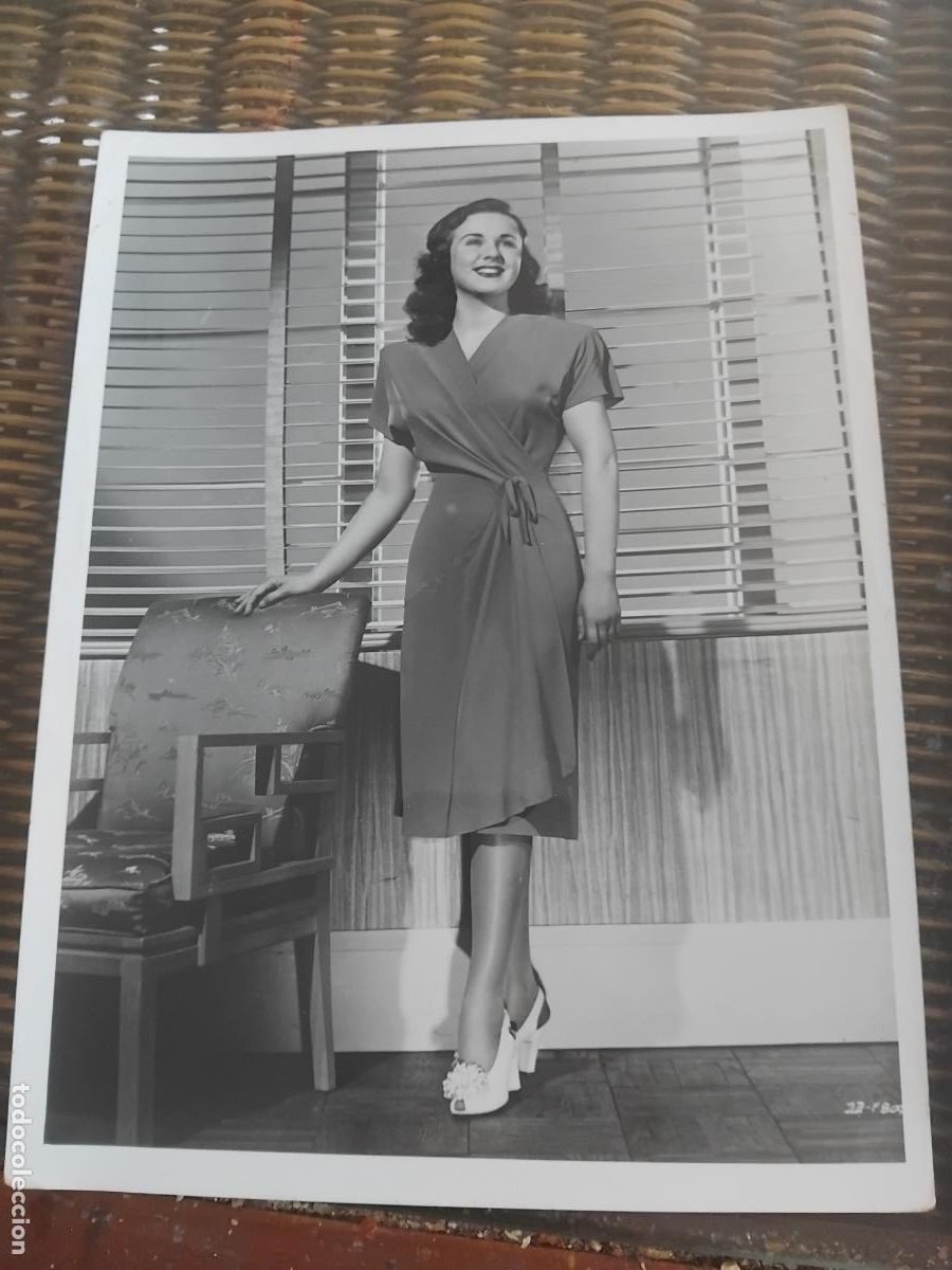 Cine: FOTOGRAFIA ORIGINAL DE DIANA DURBIN. 18 X 24 CM