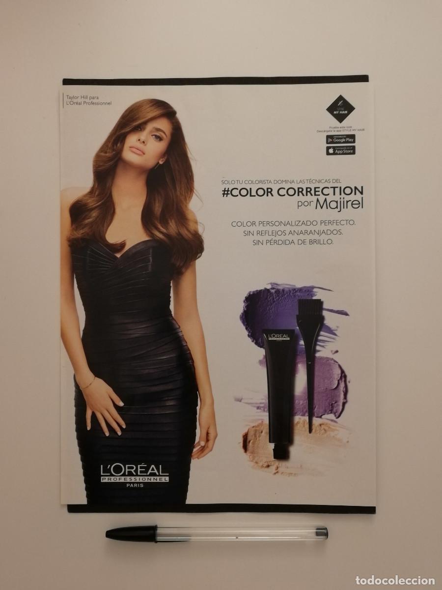 Cine: LAMINA ACARTONADA -A4- Taylor Marie Hill - LANCOME - PUBLICIDAD