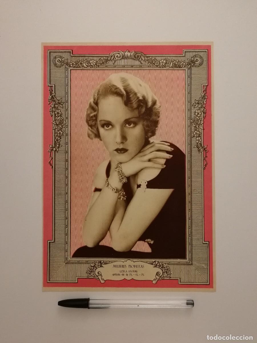 Cine: ANTIGUO ANUNCIO ENCARTONADO -A4- Leila Hyams