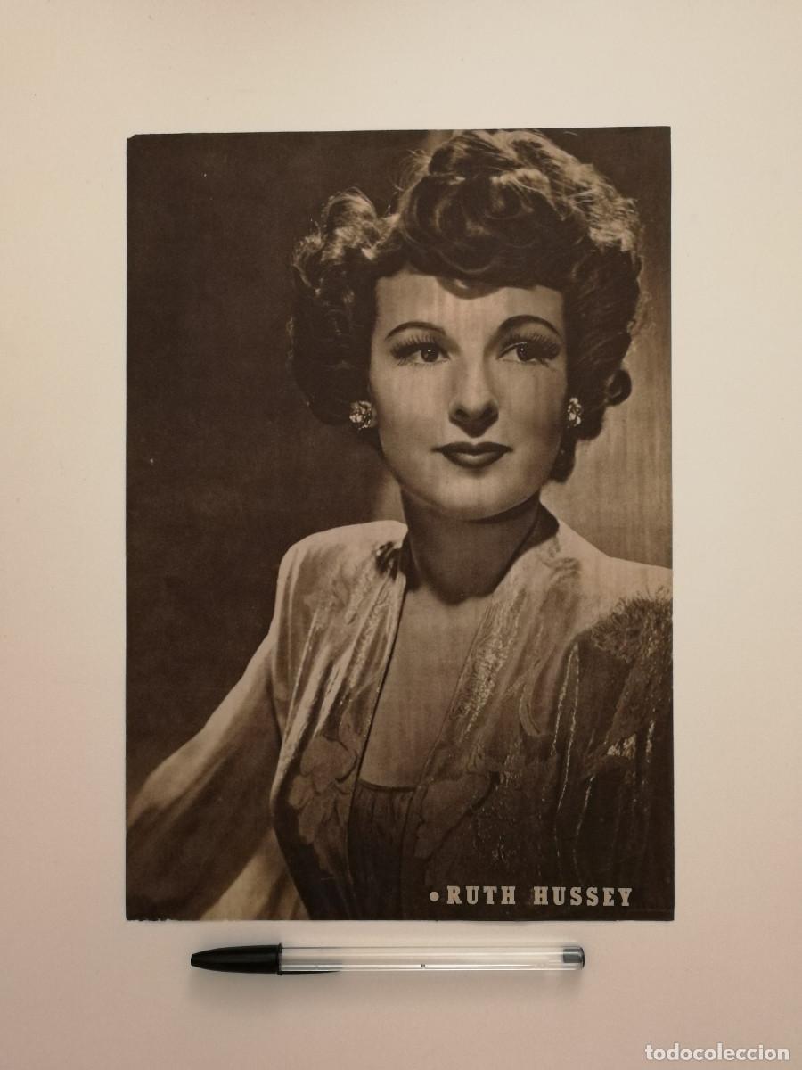 Cine: ANTIGUO ANUNCIO ENCARTONADO -A4- RUTH HUSSEY
