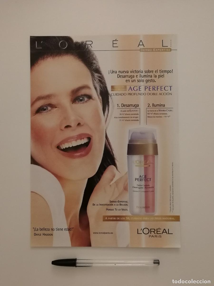 Cine: ANUNCIO ACARTONADO -A4- Dayle Haddon - PUBLICIDAD - Madame Claude