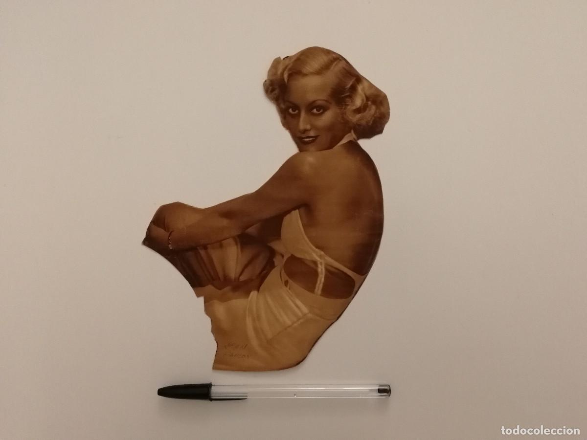 Cine: ANTIGUO ANUNCIO ENCARTONADO - JEAN HARLOW