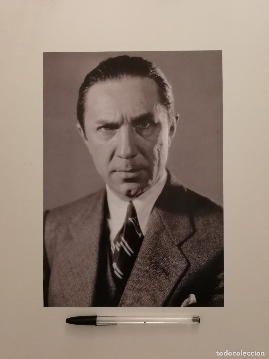 Cine: LAMINA ACARTONADA -A4- BELA LUGOSI - TERROR