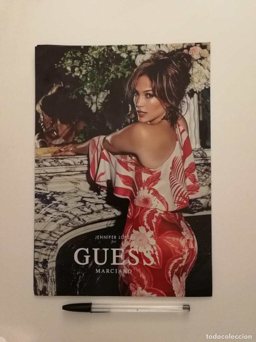 Cine: LAMINA ACARTONADA -A4- Jennifer Lopez - PUBLICIDAD