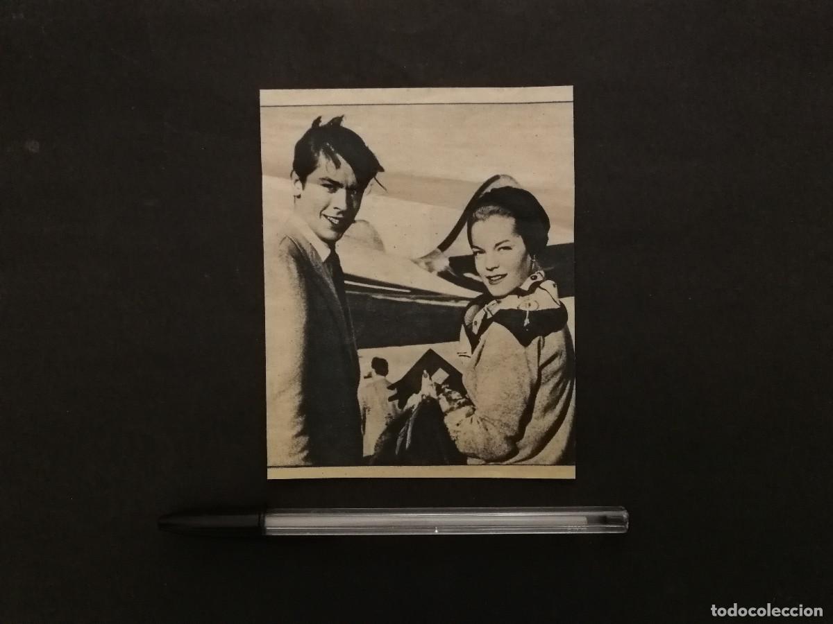 Cin&eacute;ma: TARJETA ACARTONADA -9*13- ROMY SCHNEIDER y ALAIN DELON