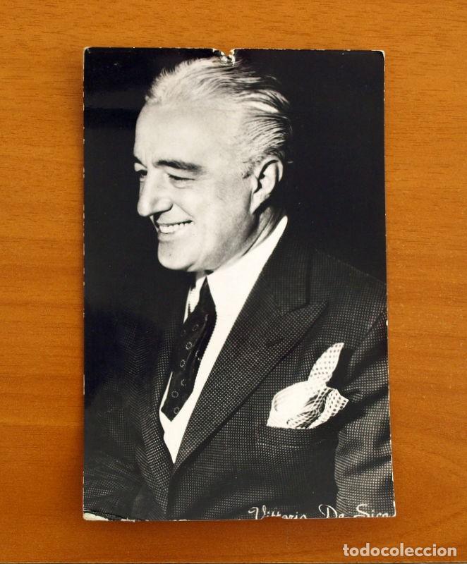 Cin&eacute;ma: Foto-Postal - Cine - Actrices y Actores - N&ordm; 109 Vittorino De Sica - FISA Soberanas
