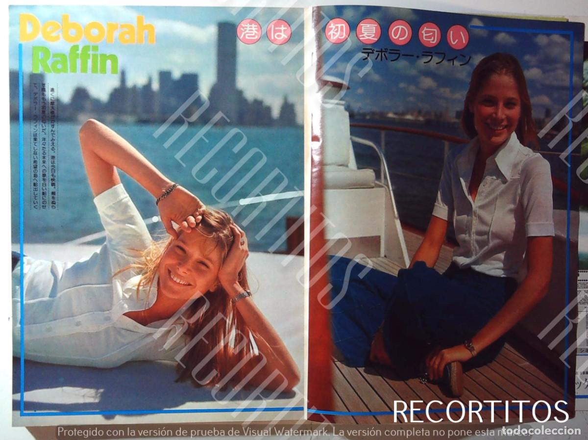 Cine: CLIPPINGS DEBORAH RAFFIN JAPON JAPAN