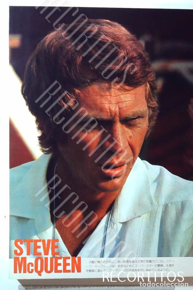 Cine: CLIPPINGS PIN UP STEVE MCQUEEN JAPON JAPAN