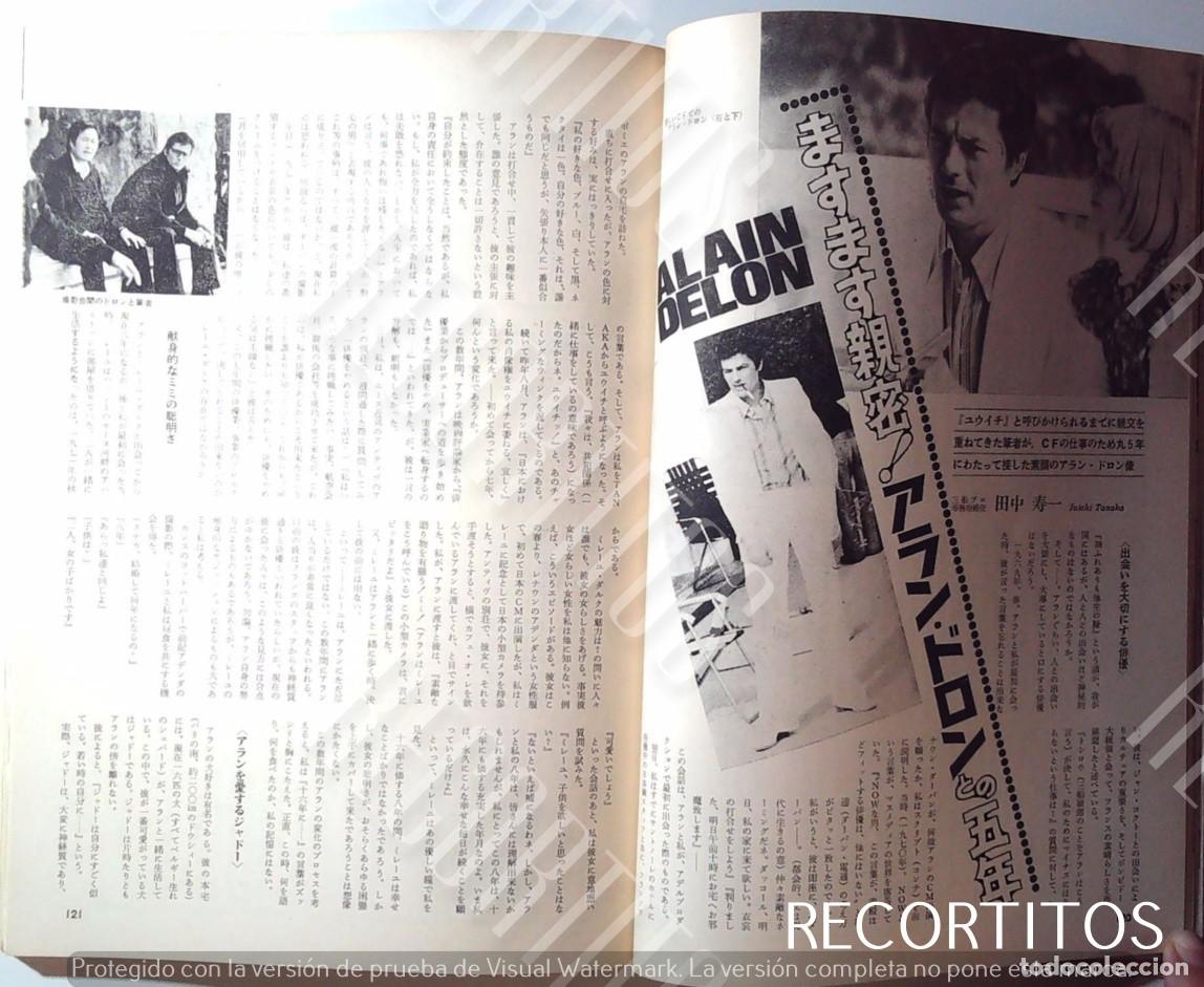Cine: ALAIN DELON CLIPPINGS JAPAN