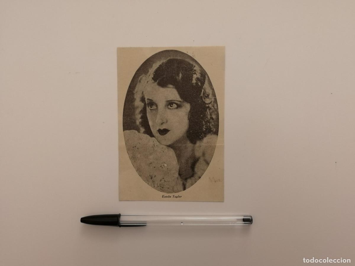 Cin&eacute;ma: TARJETA ACARTONADA -9*13- ESTELLE TAYLOR