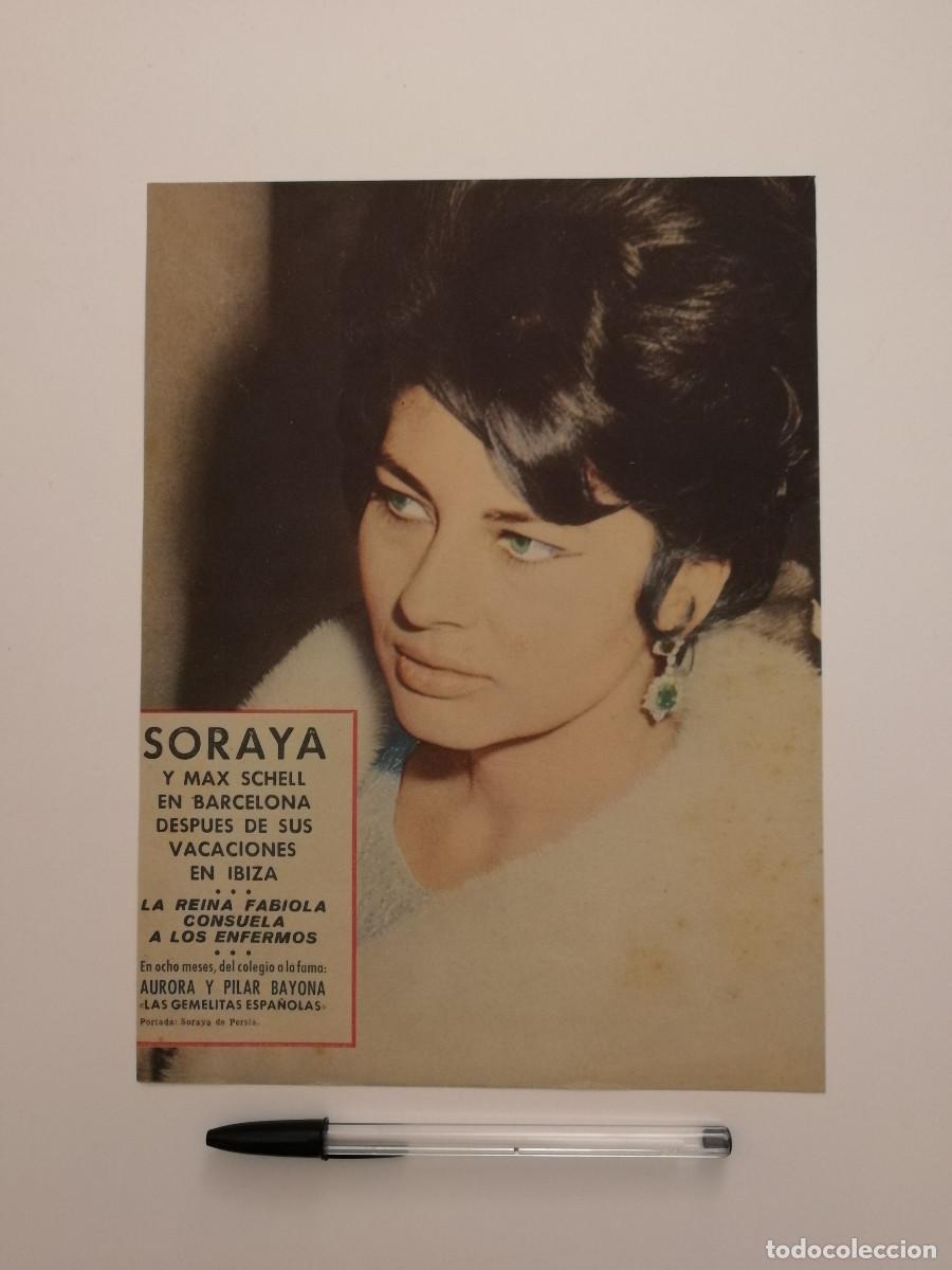 Cin&eacute;ma: ANTIGUO ANUNCIO ENCARTONADO -20*25- SORAYA DE PERSIA