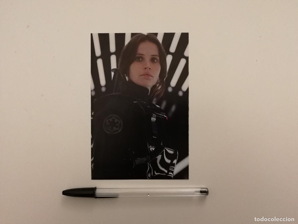 Cinema: TARJETA ACARTONADA -10*15- Felicity Jones - ROGUE ONE - STAR WARS