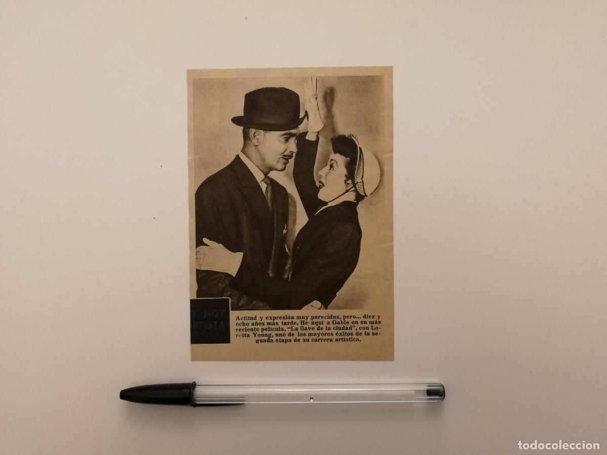 Cinema: TARJETA ACARTONADA -9*13- CLARK GABLE