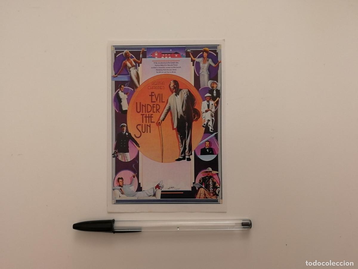 Cine: FICHA COLECCIONABLE -10*15- MUERTE BAJO EL SOL - AGATHA CHRISTIE