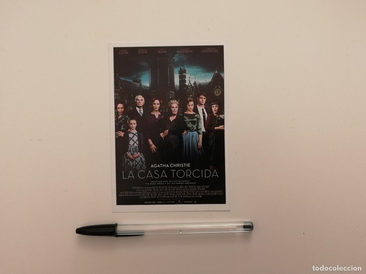 Cine: FICHA COLECCIONABLE -10*15- LA CASA TORCIDA - AGATHA CHRISTIE