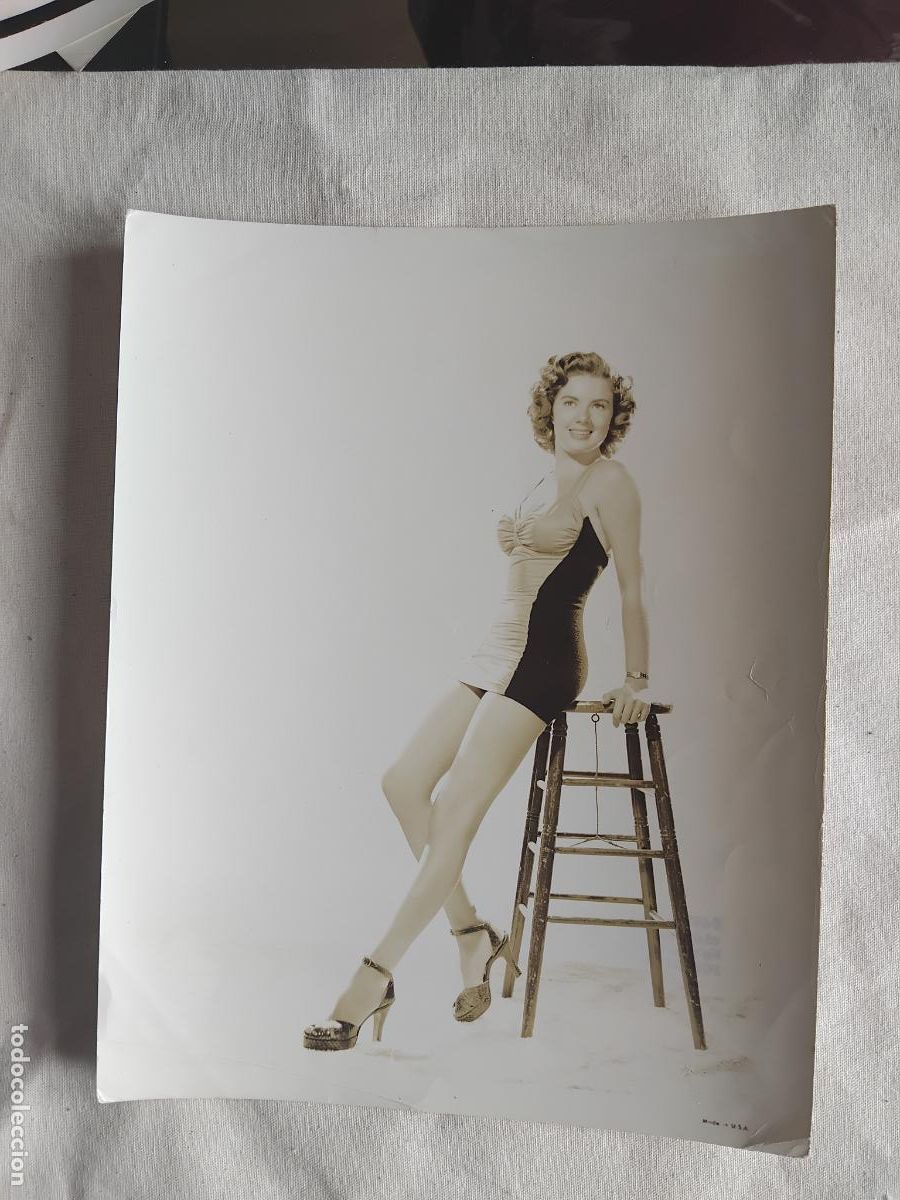 Cin&eacute;ma: FOTOGRAFIA DE PATRICIA MARSHALL CONTRATADA POR MGM PARA SU DEBUT EN TIEMPOS DIFICILES. 20 X 26 CM