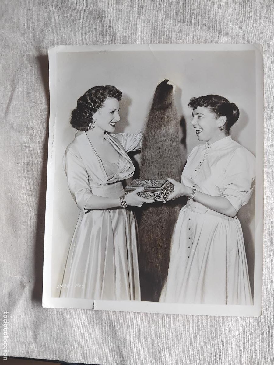 Cin&eacute;ma: FOTOGRAFIA DE MAUREEN O'HARA 20,50 X 25,50 CM.