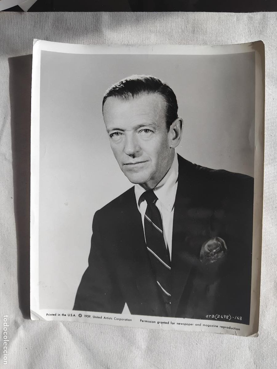 Cin&eacute;ma: FOTOGRAFIA DE FRED ASTAIRE. UNITED ARTISTS. 20,50 X 25,50 CM.