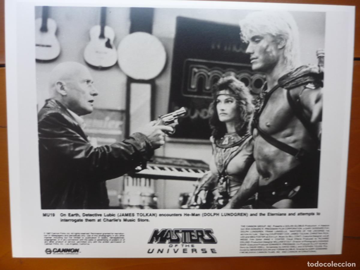Kino: masters del universo - foto b/n original - dolph lundren he-man Chelsea Field