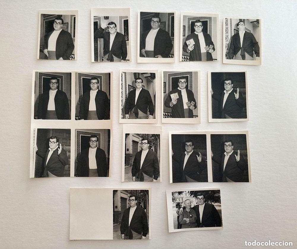 Kino: Lote de 17 fotos del humorista Valenciano Don Pio fotografias originales