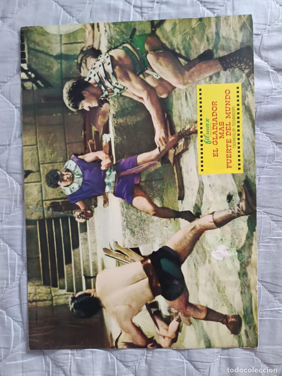 Cinema: FOTOCROMO ORIGINAL EL GLADIADOR MAS FUERTE DEL MUNDO MARK FOREST