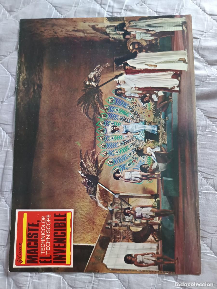 Cinema: FOTOCROMO ORIGINAL MACISTE EL INVENCIBLE MARK FOREST