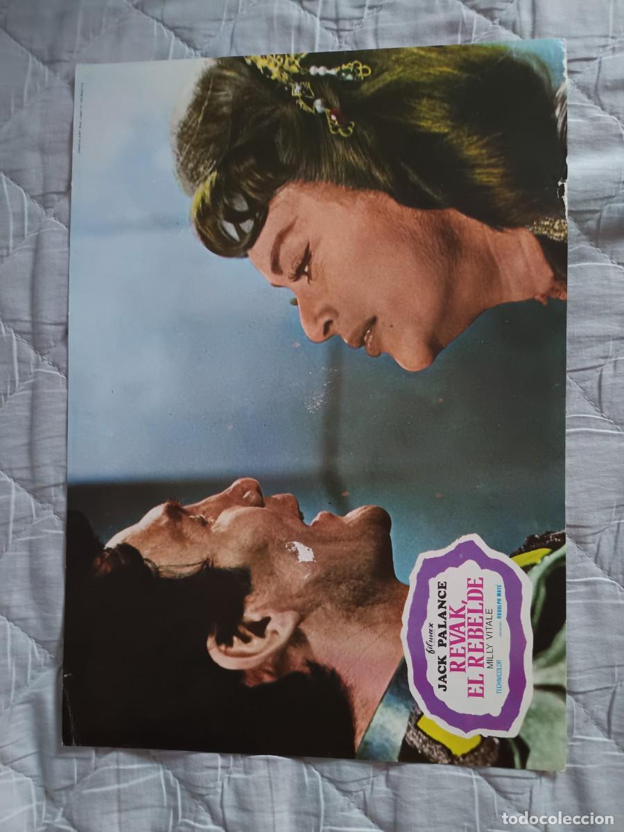 Kino: FOTOCROMO ORIGINAL REVAK EL REBEBELDE JACK PALANCE