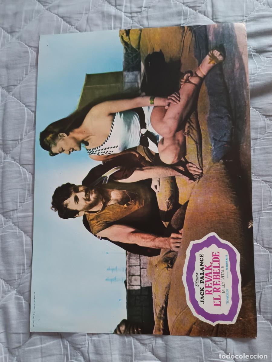 Kino: FOTOCROMO ORIGINAL REVAK EL REBEBELDE JACK PALANCE