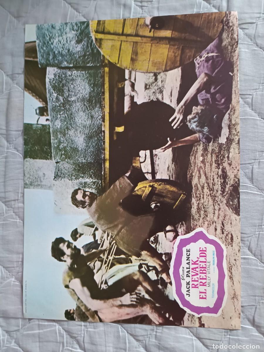 Kino: FOTOCROMO ORIGINAL REVAK EL REBEBELDE JACK PALANCE