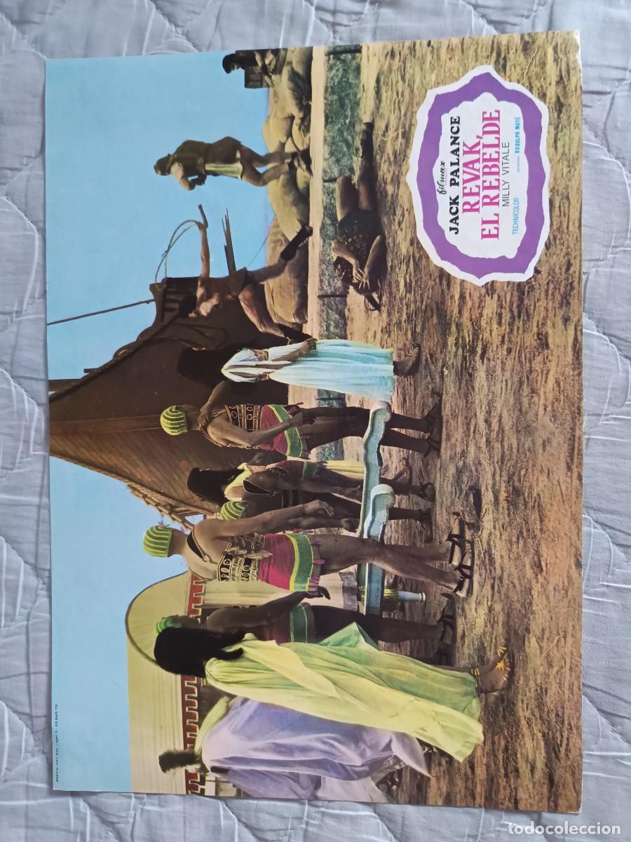 Kino: FOTOCROMO ORIGINAL REVAK EL REBEBELDE JACK PALANCE