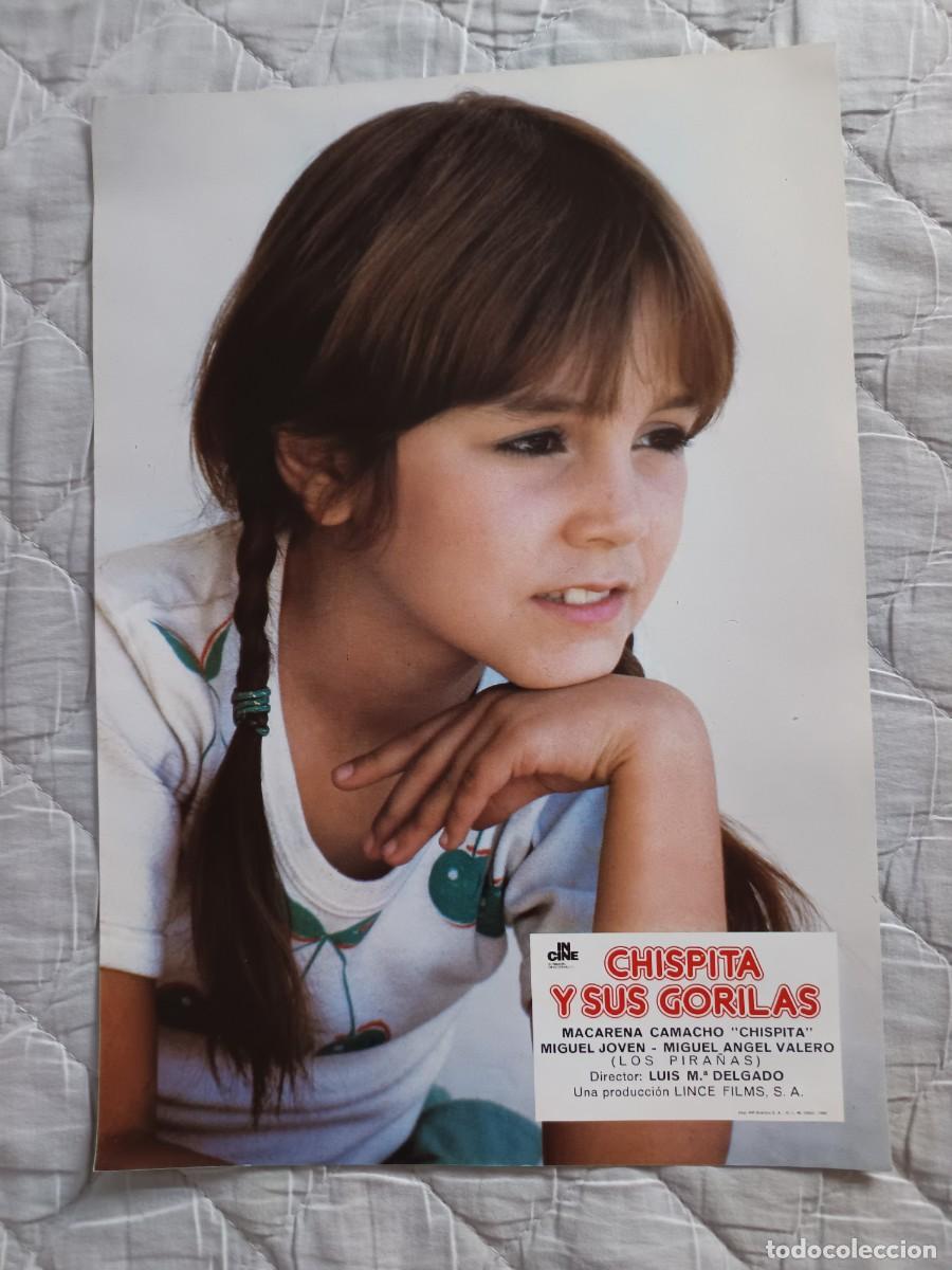 Kino: FOTOCROMO ORIGINAL CHISPITA Y SUS GORILAS MACARENA CAMACHO