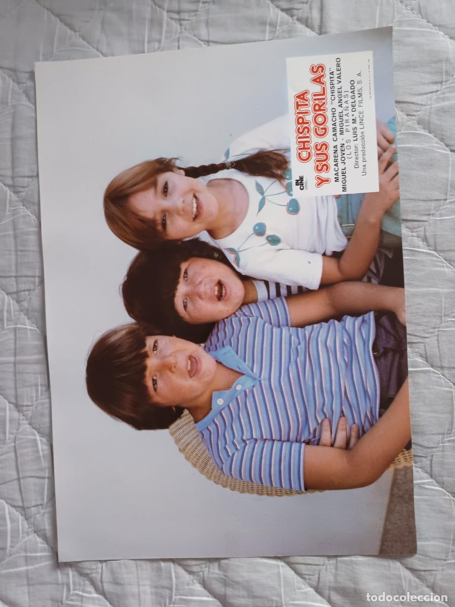 Cine: FOTOCROMO ORIGINAL CHISPITA Y SUS GORILAS MACARENA CAMACHO