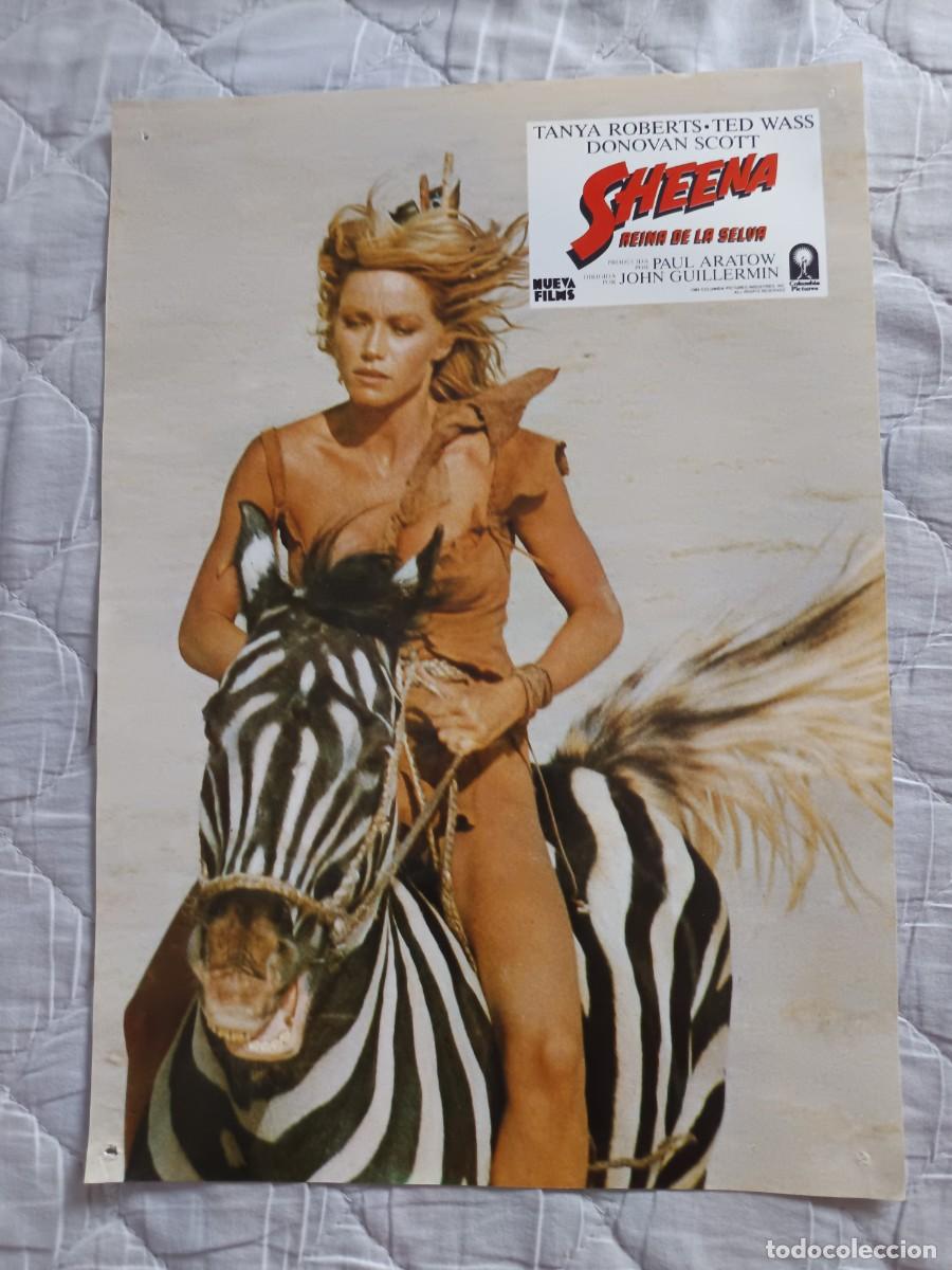 Kino: FOTOCROMO ORIGINAL SHEENA REINA DE LA SELVA TANYA ROBERTS