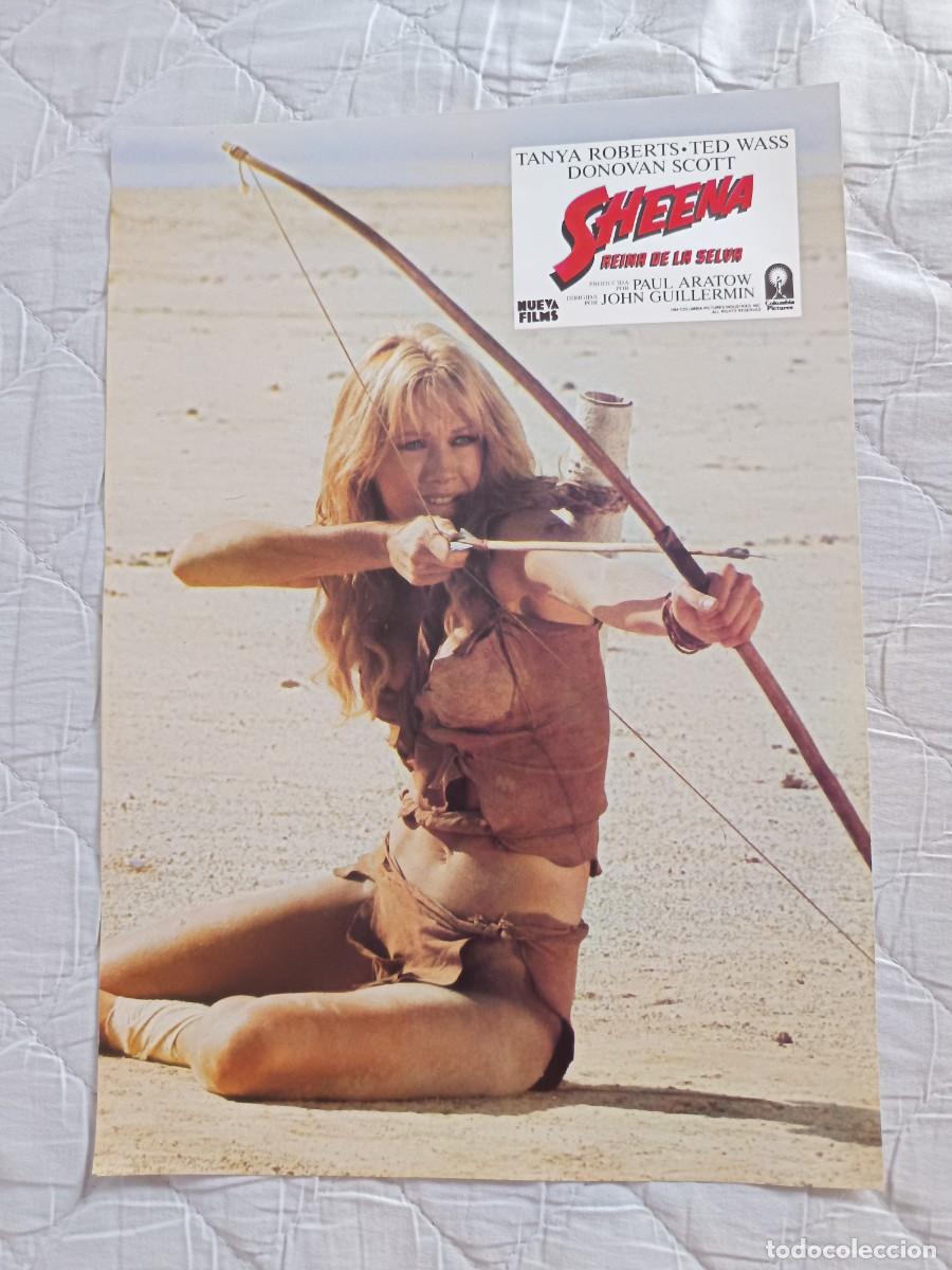 Kino: FOTOCROMO ORIGINAL SHEENA REINA DE LA SELVA TANYA ROBERTS