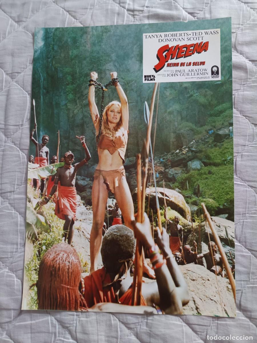 Kino: FOTOCROMO ORIGINAL SHEENA REINA DE LA SELVA TANYA ROBERTS