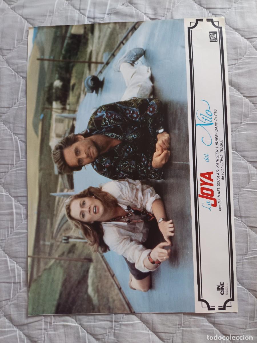 Kino: FOTOCROMO ORIGINAL LA JOYA DEL NILO MICHAEL DOUGLAS